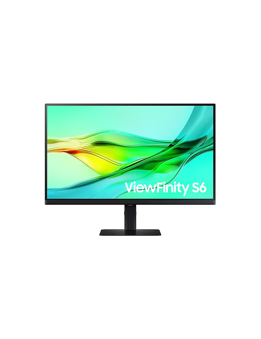 Monitor LED SAMSUNG ViewFinity S6 LS27D600UAUXEN, 27 inch QHD, 100 Hz, 5 ms, Black