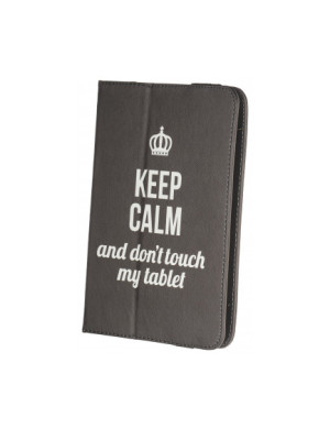 Husa OEM Book Cover Fancy 280272, 7-8", Negru