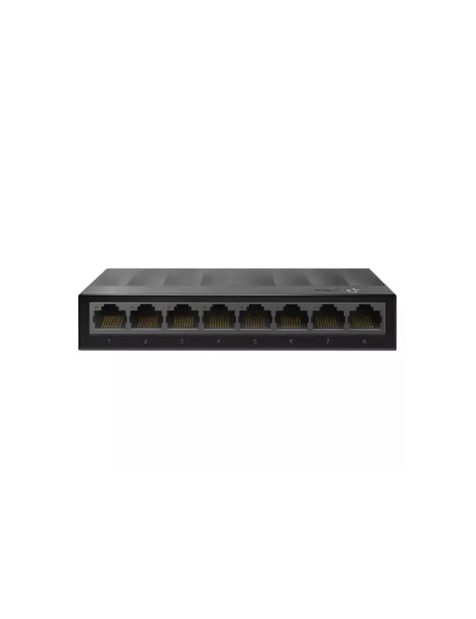 Switch TP-LINK LS1008G, 8 porturi gigabit, negru