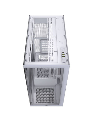 Carcasă CORSAIR 3500X, Tempered Glass, E-ATX, Mid Tower, White
