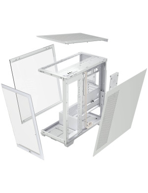 Carcasă CORSAIR 3500X, Tempered Glass, E-ATX, Mid Tower, White