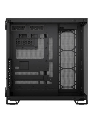 Carcasă CORSAIR 6500X, Mid-Tower, E-ATX, Dual-Chamber, Black/Obsidian Aluminum