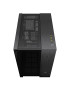Carcasă CORSAIR 6500X, Mid-Tower, E-ATX, Dual-Chamber, Black/Obsidian Aluminum