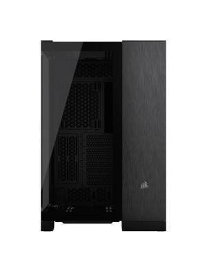 Carcasă CORSAIR 6500X, Mid-Tower, E-ATX, Dual-Chamber, Black/Obsidian Aluminum