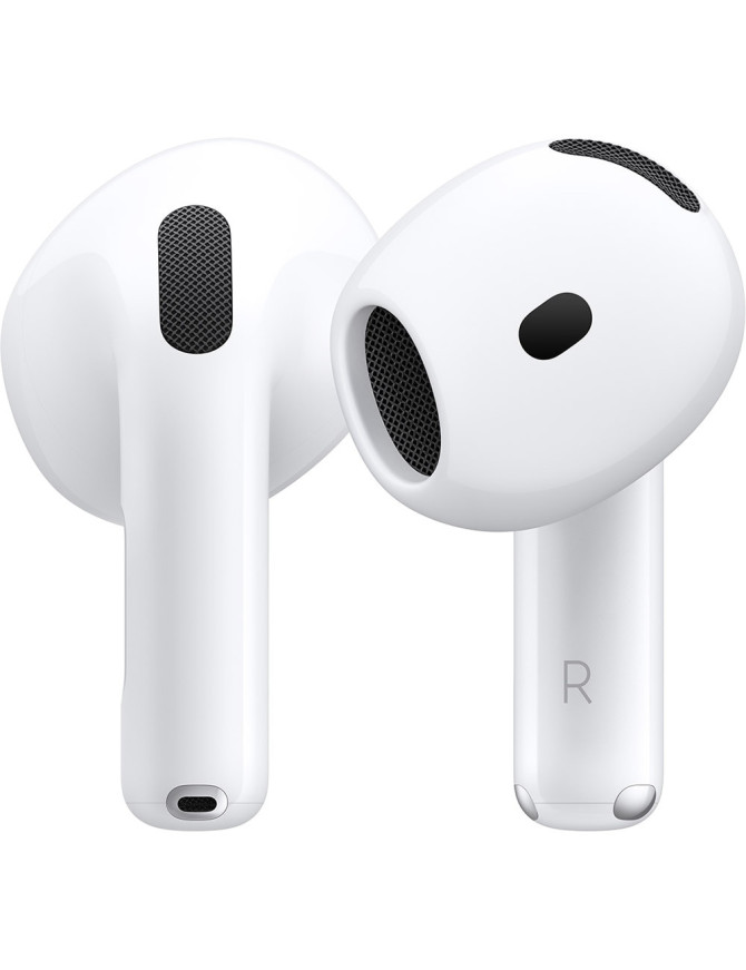 Casti wireless APPLE AirPods 4, Bluetooth, White
