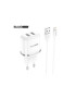 Incarcator retea BLUE POWER BLBA25A, 12W, 2.4A + cablu USB - Lightning, alb