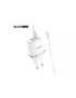 Incarcator retea BLUE POWER BLBA25A, 12W, 2.4A + cablu USB - Lightning, alb