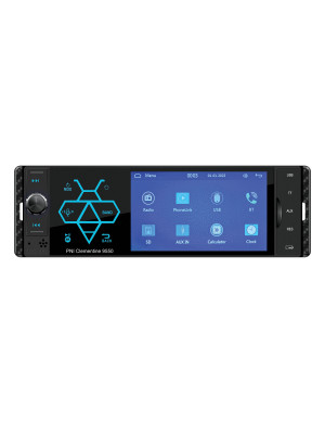 MP5 player auto PNI Clementine 9550 1DIN display 4 inch 50Wx4 PNI-MP5-9550, Bluetooth, radio FM, Carplay, functie RDS