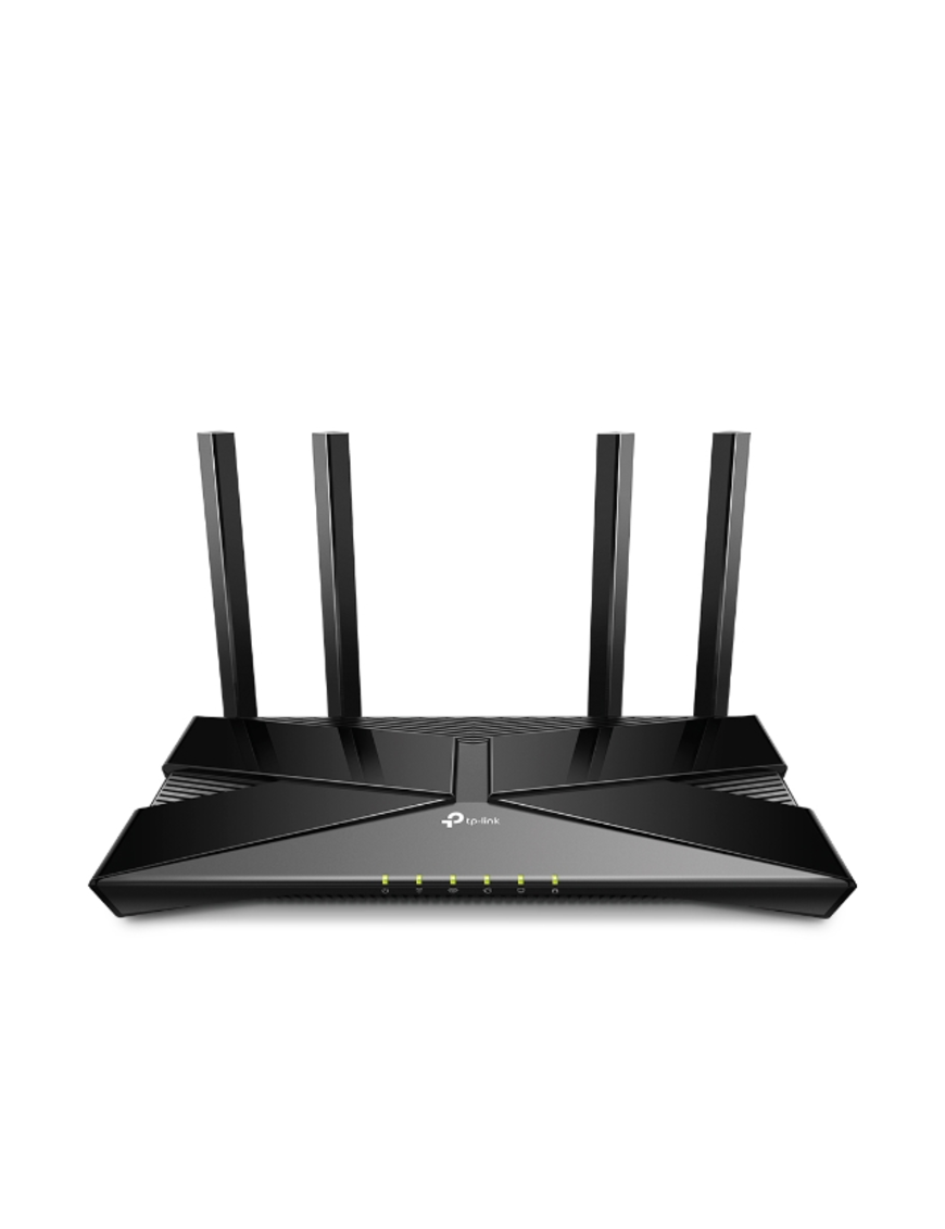 Router wireless TP-LINK Gigabit EX220 Dual-Band WiFi 6, Black