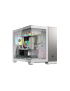 Carcasă CORSAIR 2500X, Micro-ATX, Dual Chamber, Tempered Glass, White/Satin Gray