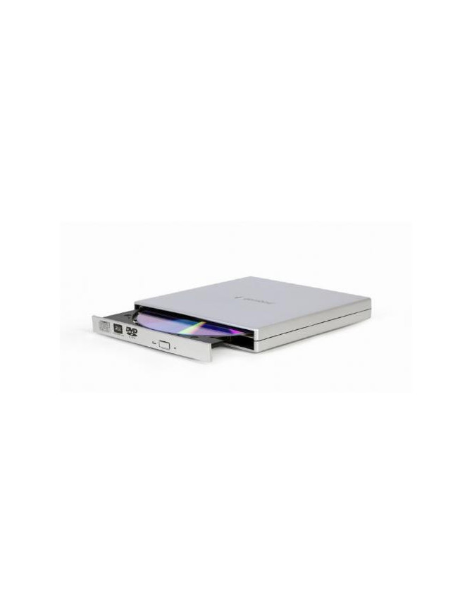 Unitate Optica Externa Gembird DVD-USB-02-SV, USB 2.0, Silver