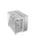 Carcasă CORSAIR 2500X, Micro-ATX, Dual Chamber, Tempered Glass, White/Satin Gray