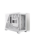 Carcasă CORSAIR 2500X, Micro-ATX, Dual Chamber, Tempered Glass, White/Satin Gray