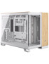 Carcasă CORSAIR 2500X, Micro-ATX, Dual Chamber, Tempered Glass, Bamboo White