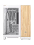 Carcasă CORSAIR 2500X, Micro-ATX, Dual Chamber, Tempered Glass, Bamboo White