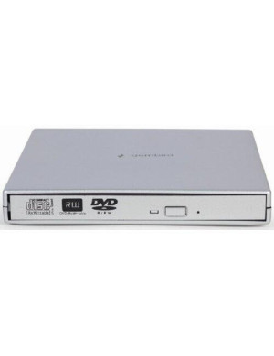Unitate Optica Externa Gembird DVD-USB-02-SV, USB 2.0, Silver