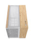 Carcasă CORSAIR 2500X, Micro-ATX, Dual Chamber, Tempered Glass, Bamboo White
