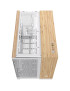 Carcasă CORSAIR 2500X, Micro-ATX, Dual Chamber, Tempered Glass, Bamboo White