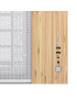 Carcasă CORSAIR 2500X, Micro-ATX, Dual Chamber, Tempered Glass, Bamboo White
