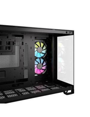 Carcasă CORSAIR iCUE Link 2500X RGB, Micro-ATX, Dual Chamber, Black
