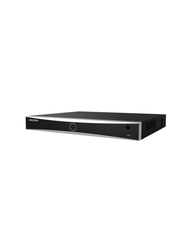 NVR HIKVISION AcuSense IPDS-7632NXI-K2(D), 32 canale, 8 MP, 256 Mbps, 2x SATA, 2x USB, Negru
