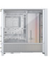 Carcasă CORSAIR 4000D RS ARGB, Mid Tower, E-ATX, RGB, Tempered Glass, White