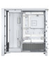Carcasă CORSAIR 4000D RS ARGB, Mid Tower, E-ATX, RGB, Tempered Glass, White