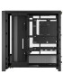 Carcasă CORSAIR 4000D RS ARGB, Mid Tower, E-ATX, RGB, Tempered Glass, Black