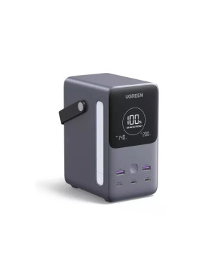 PowerBank UGREEN PB770-25286, 48000mAh, 300W, 2 x USB, 3 x USB-C, Gray