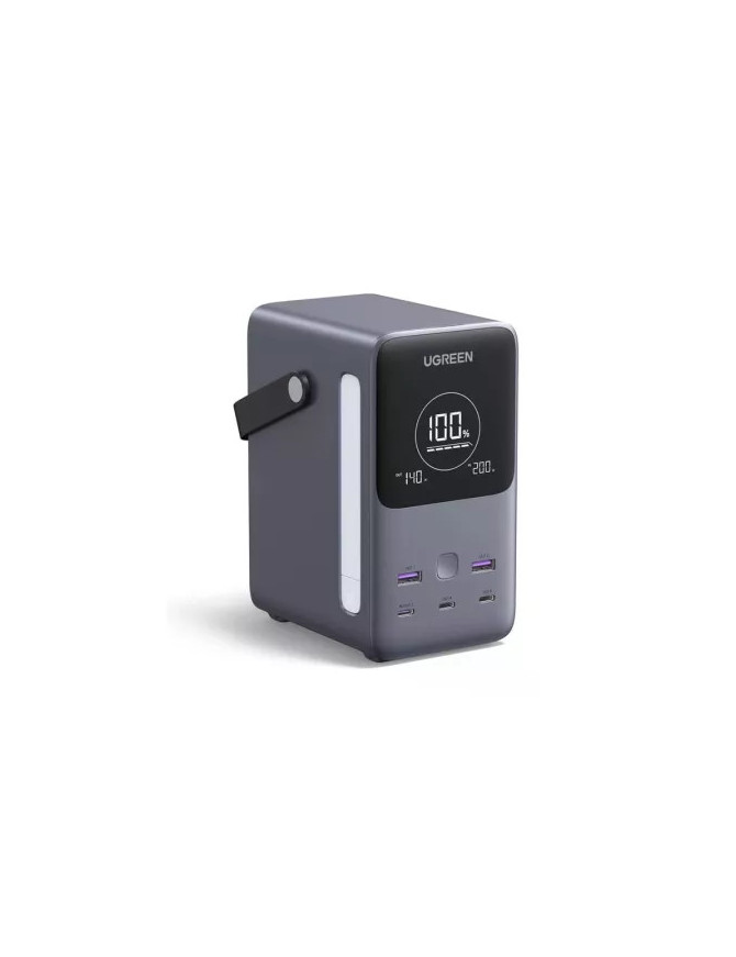 PowerBank UGREEN PB770-25286, 48000mAh, 300W, 2 x USB, 3 x USB-C, Gray