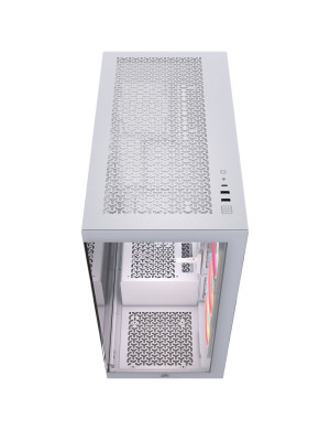 Carcasă CORSAIR iCUE Link 3500X RGB, Mid-Tower, E-ATX, RGB, Tempered Glass, White