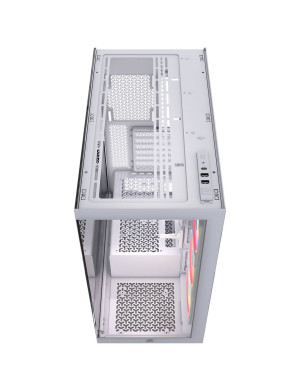 Carcasă CORSAIR iCUE Link 3500X RGB, Mid-Tower, E-ATX, RGB, Tempered Glass, White