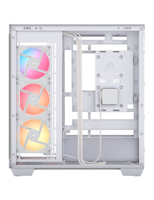Carcasă CORSAIR iCUE Link 3500X RGB, Mid-Tower, E-ATX, RGB, Tempered Glass, White