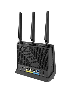 Router Gaming Wireless ASUS RT-BE86U, BE6800, Dual-Band, Quad-Core 2.6GHz CPU, 256MB/1GB Flash/RAM, 4K-QAM, MLO, 10G port, 2.5G 