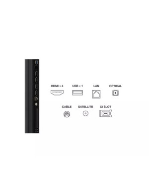 Televizor Mini LED SMART TCL 55Q6C, 4K Ultra HD, 139cm, Negru