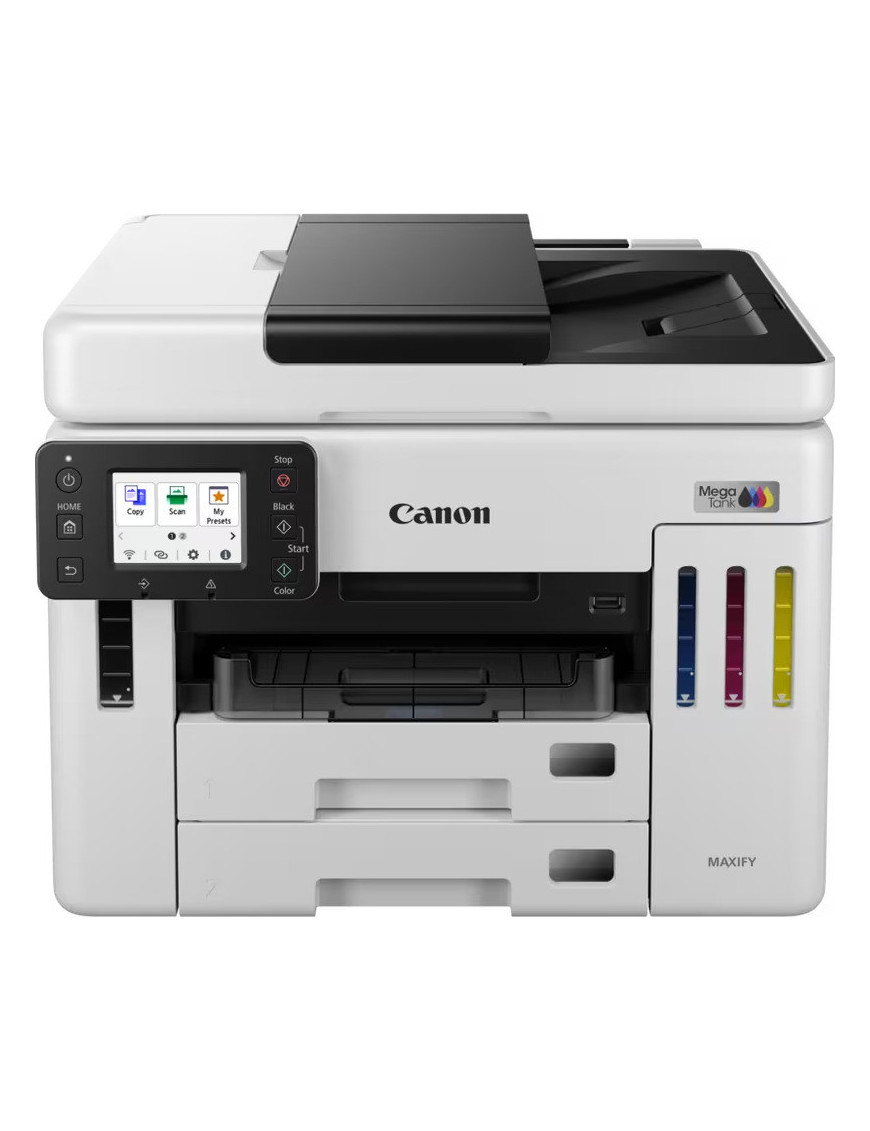 Multifuncțională Jet CANON MAXIFY GX7140, InkJet CISS, Color, A4, Duplex, Retea, Wi-Fi, Fax, Alb