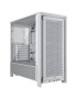 Carcasă CORSAIR 4000D RS TG, Mid Tower, E-ATX, Tempered Glass, White