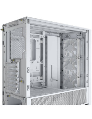 Carcasă CORSAIR 4000D RS TG, Mid Tower, E-ATX, Tempered Glass, White