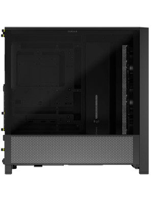 Carcasă CORSAIR 4000D RS Mid Tower, E-ATX, Tempered Glass, Black