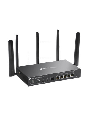 Router VPN 4G+Cat6 dual band TP-LINK ER706WP-4G, WiFi 6, 2.4/5 GHz, 2402 Mbps, Black