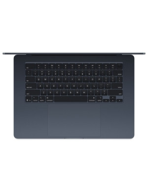 Laptop Apple MacBook Air 15 with Liquid Retina (2025) MW1M3RO/A, Apple M4 Deca Core, 15.3 inch, RAM 16GB, SSD 512GB, Apple M4 10-core Graphics, RO KB, macOS Sequoia, Midnight