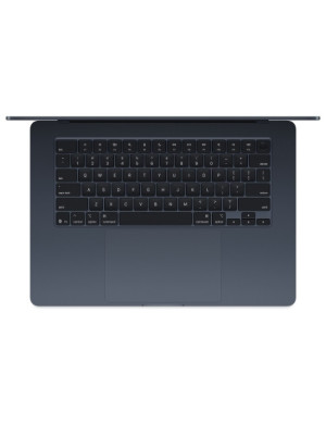 Laptop Apple MacBook Air 15 with Liquid Retina (2025) MW1L3RO/A, Apple M4 Deca Core, 15.3 inch, RAM 16GB, SSD 256GB, Apple M4 10-core Graphics, RO KB, macOS Sequoia, Midnight