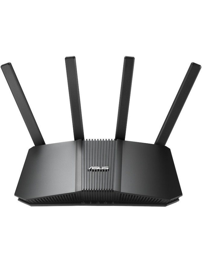 Router Gaming Wireless ASUS RT-BE82U, BE6500, Dual-Band, Quad-Core 2.0GHz CPU, 256MB/1GB Flash/RAM, 4K-QAM, MLO, 2.5G quad-port,