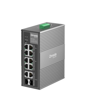 Switch TP-LINK IES210GPP, 10-Port Gigabit Industrial Managed PoE++, 6 PoE+, 2 PoE++ Ports, 2 SFP Slots, 240W, Black