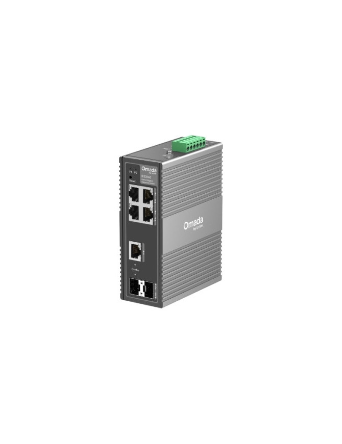 Switch TP-LINK IES206G, 6 porturi, Gray