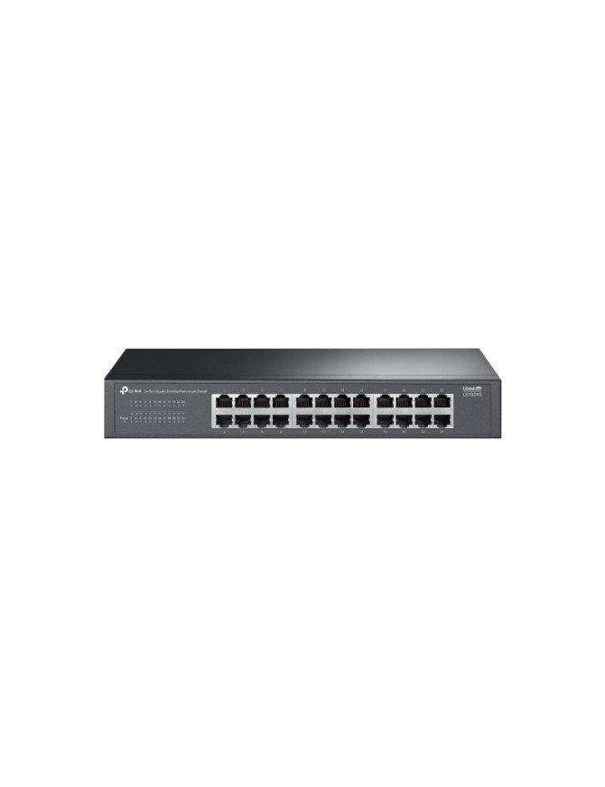 Switch TP-LINK LiteWave LS1024G, 24 porturi, Black