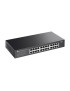 Switch TP-LINK LiteWave LS1024G, 24 porturi, Black