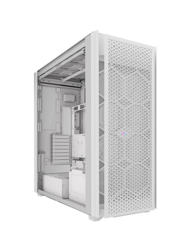 Carcasa CORSAIR iCUE LINK 9000D RGB Airflow, Full Tower, White
