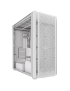 Carcasa CORSAIR iCUE LINK 9000D RGB Airflow, Full Tower, White