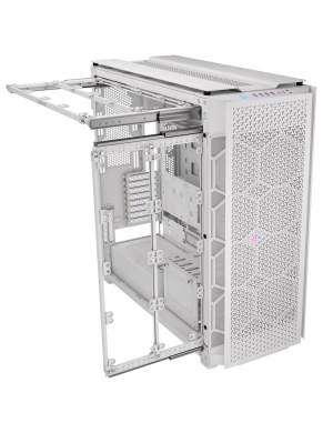 Carcasa CORSAIR iCUE LINK 9000D RGB Airflow, Full Tower, White